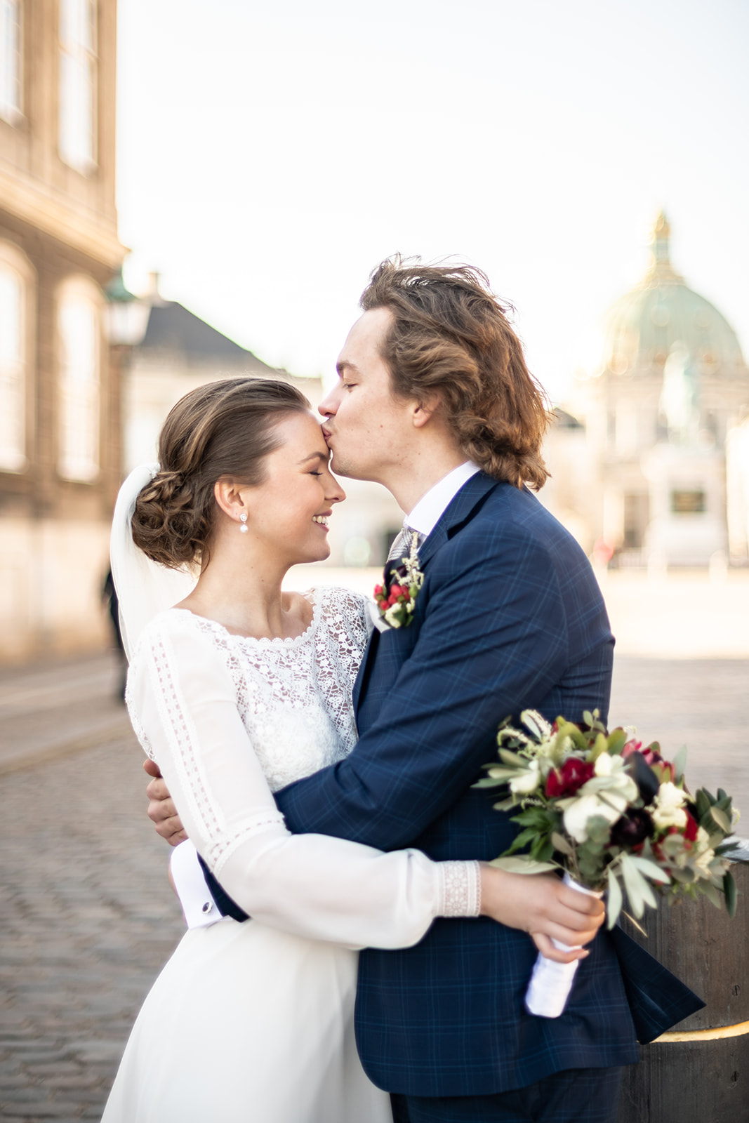 Bryllupsbilleder i København, Amalienborg