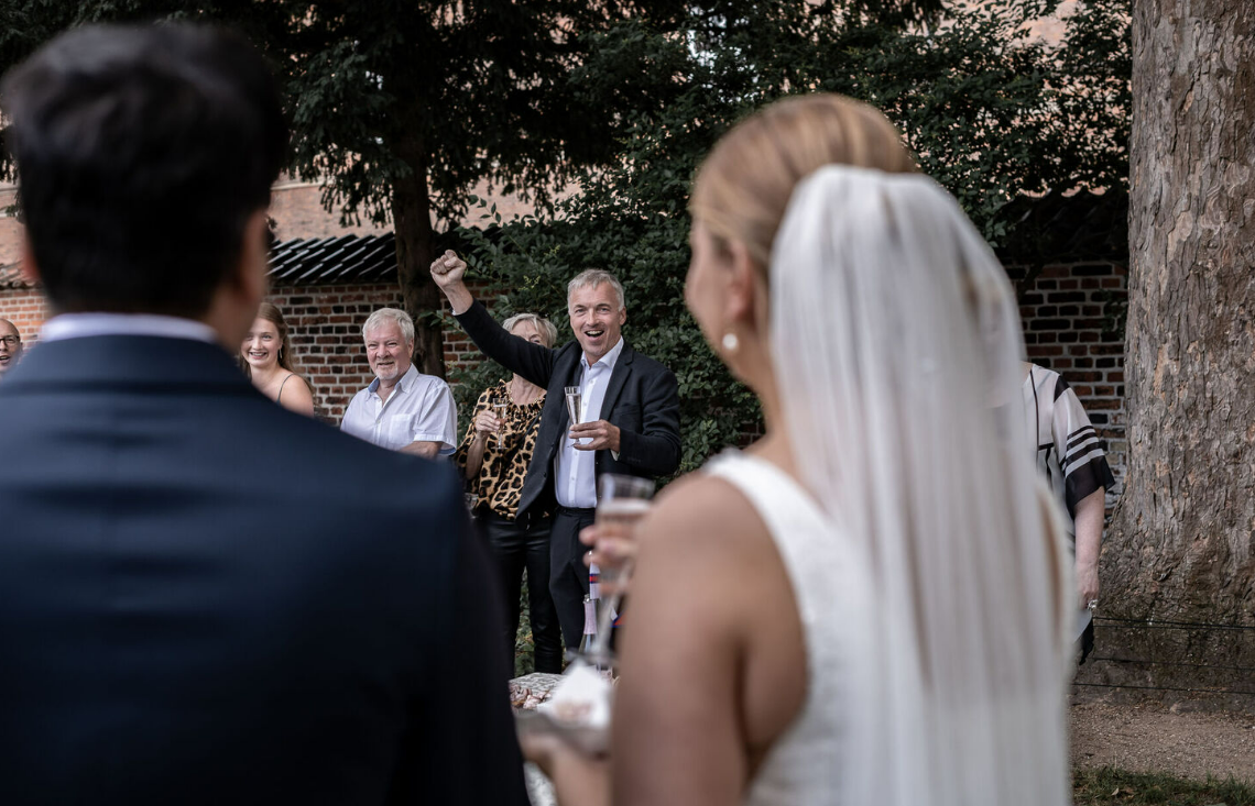 Fotograf til reception bryllup